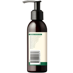 Sukin foam dispensed from pump demonstrating gentle lather