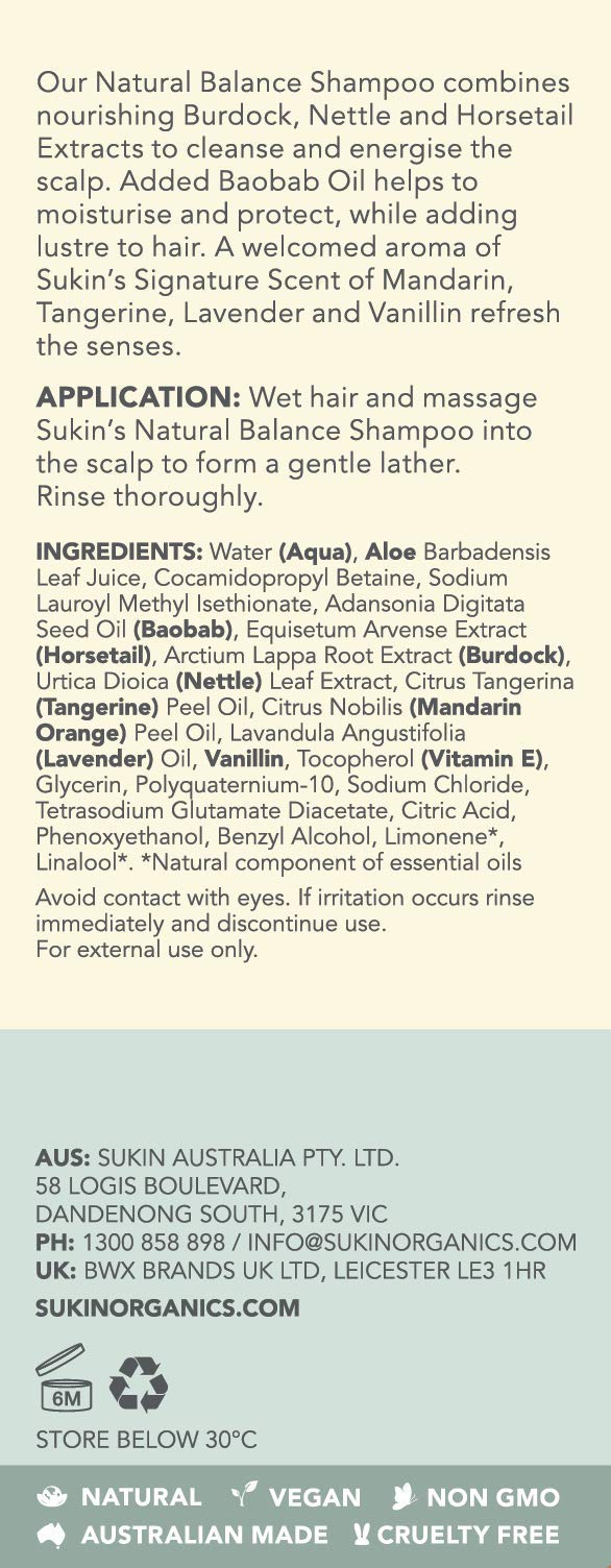 Sukin shampoo paired with conditioner showing routine synergy benefit