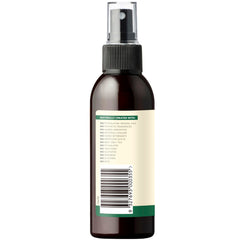 Sukin toner close-up spray nozzle demonstrating even mist for fast facial refreshment