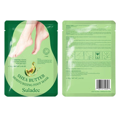 SULADEC foot mask in a relaxed spa scene illustrating comfort