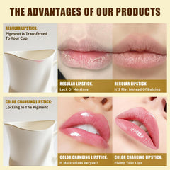Sulily being applied demonstrates personalized color change and hydration