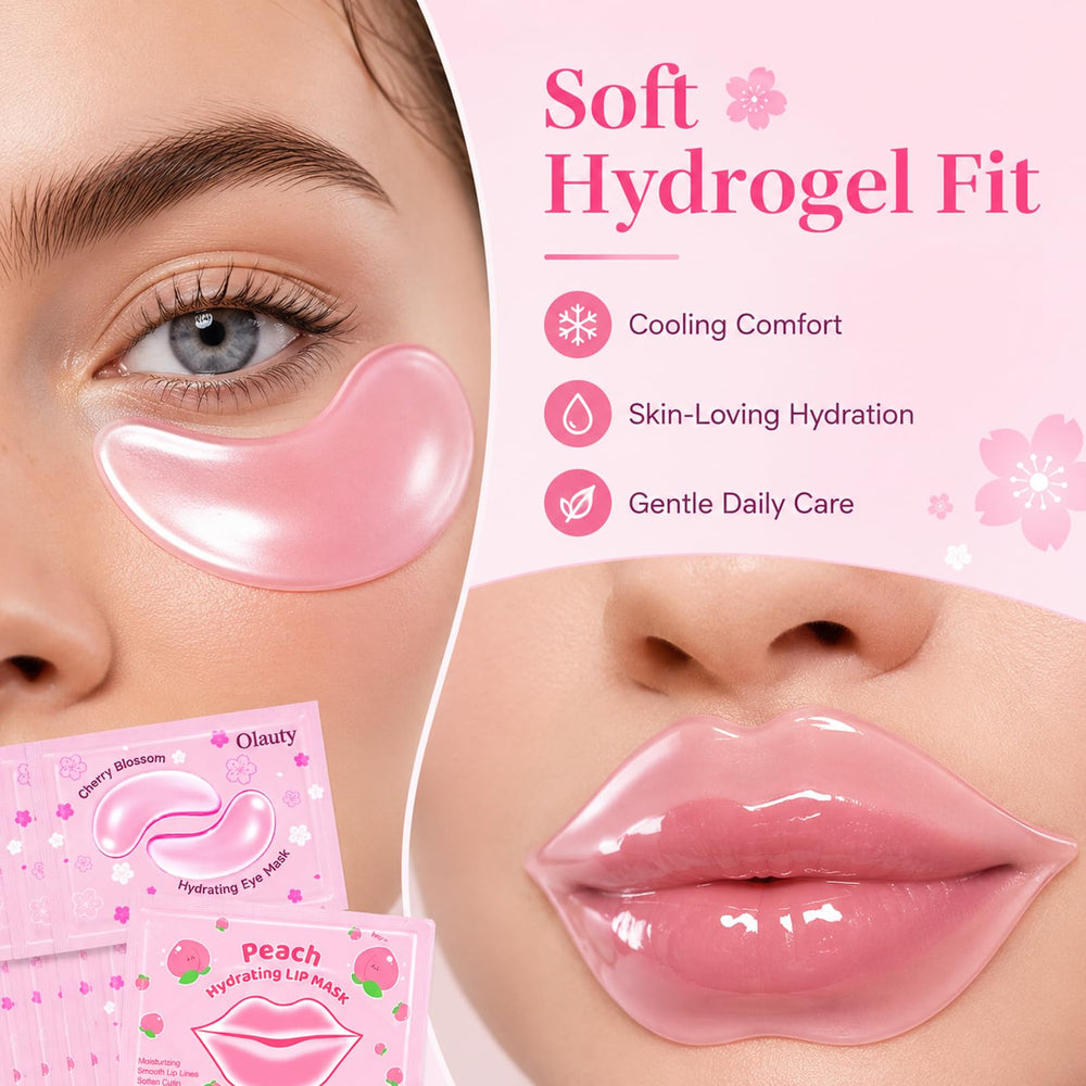 Sulily lip mask applied on model lips demonstrating instant smoothing benefit