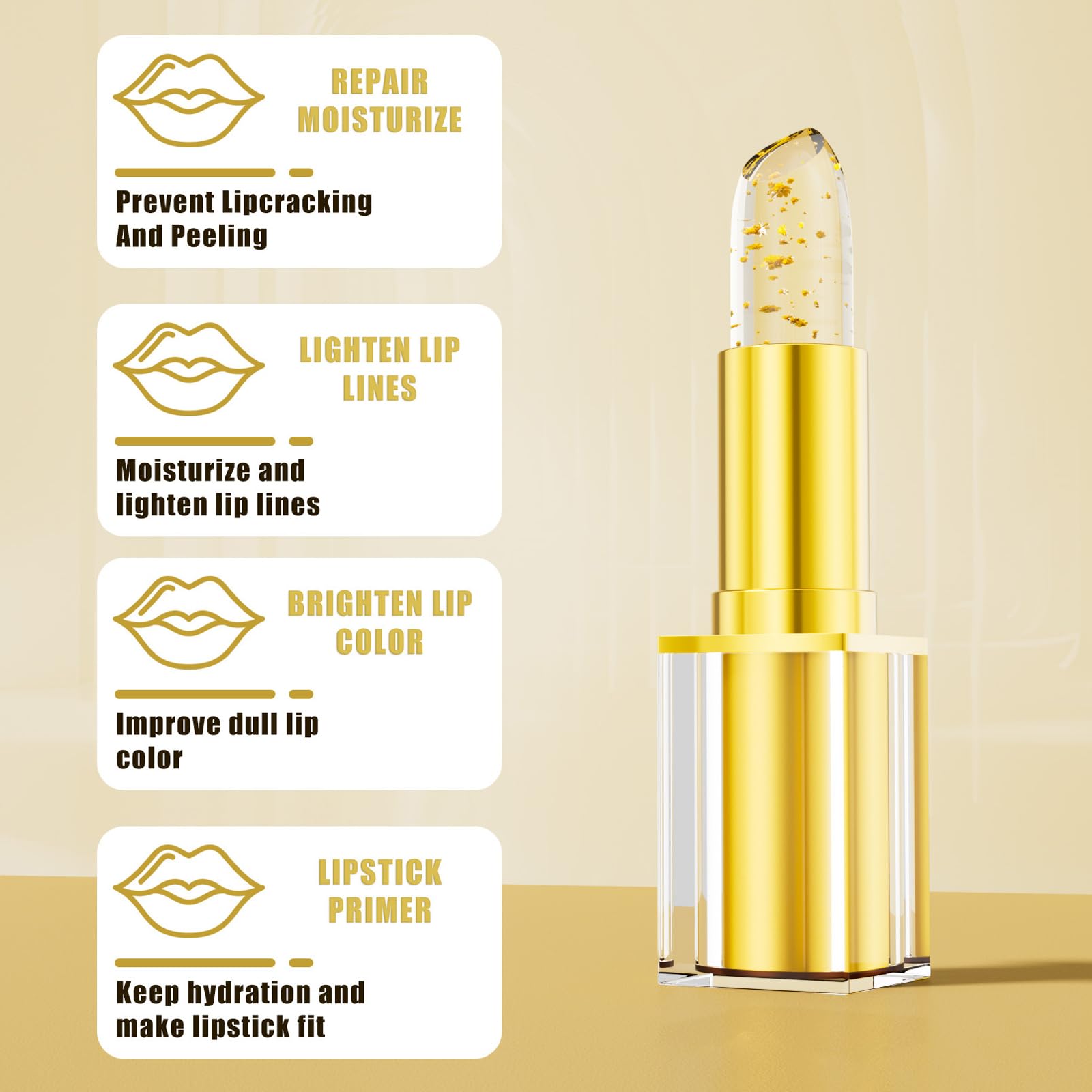 Sulily before and after lips comparison shows visible moisturizing improvement