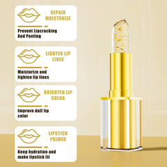 Sulily before and after lips comparison shows visible moisturizing improvement