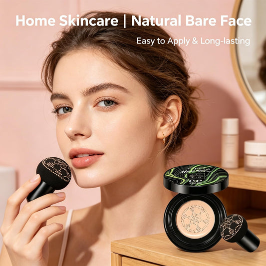 Sulily compact opened with cushion and sponge for easy application
