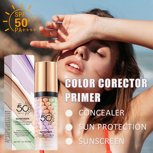 Sulily close-up spiral texture highlighting color-correcting pigments and blendability