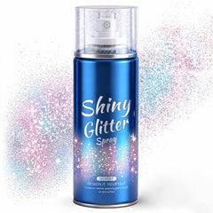 Sulily front packaging showing glitter spray and label, highlights portability