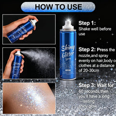 Sulily applied to festival outfit outdoors, captures party ready effect
