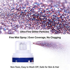 Sulily lifestyle parade outfit with glitter showing eye-catching pride