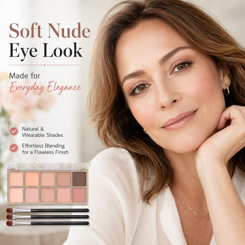 Sulily palette beside sunglasses to show compact travel-friendly benefit