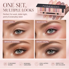 Sulily close-up of pan texture highlighting smooth, blendable pigment finish