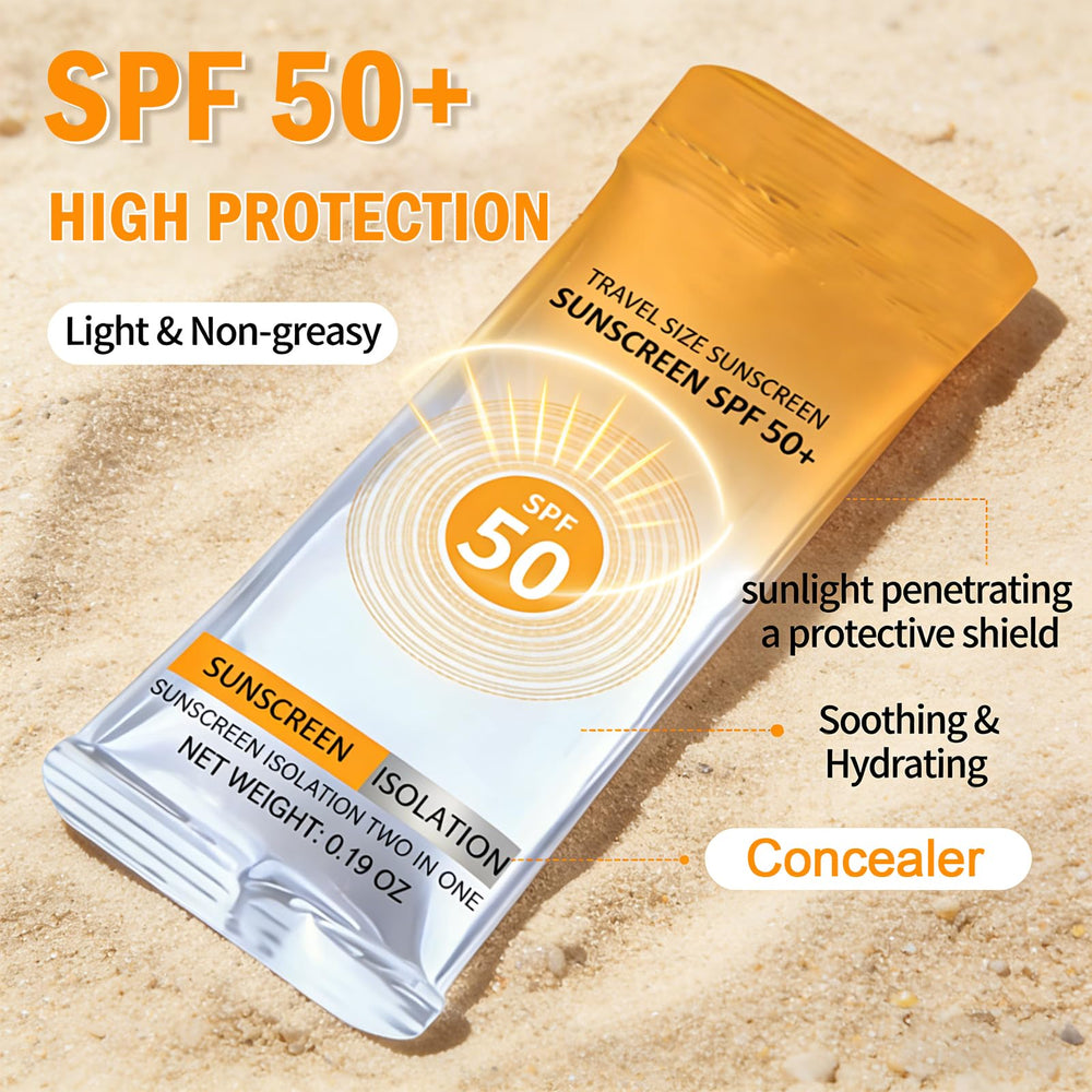Sulily sachet tucked into a purse pocket showing on-the-go protection