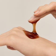 Sulwhasoo honey-textured mask close-up showing viscous texture for adherence
