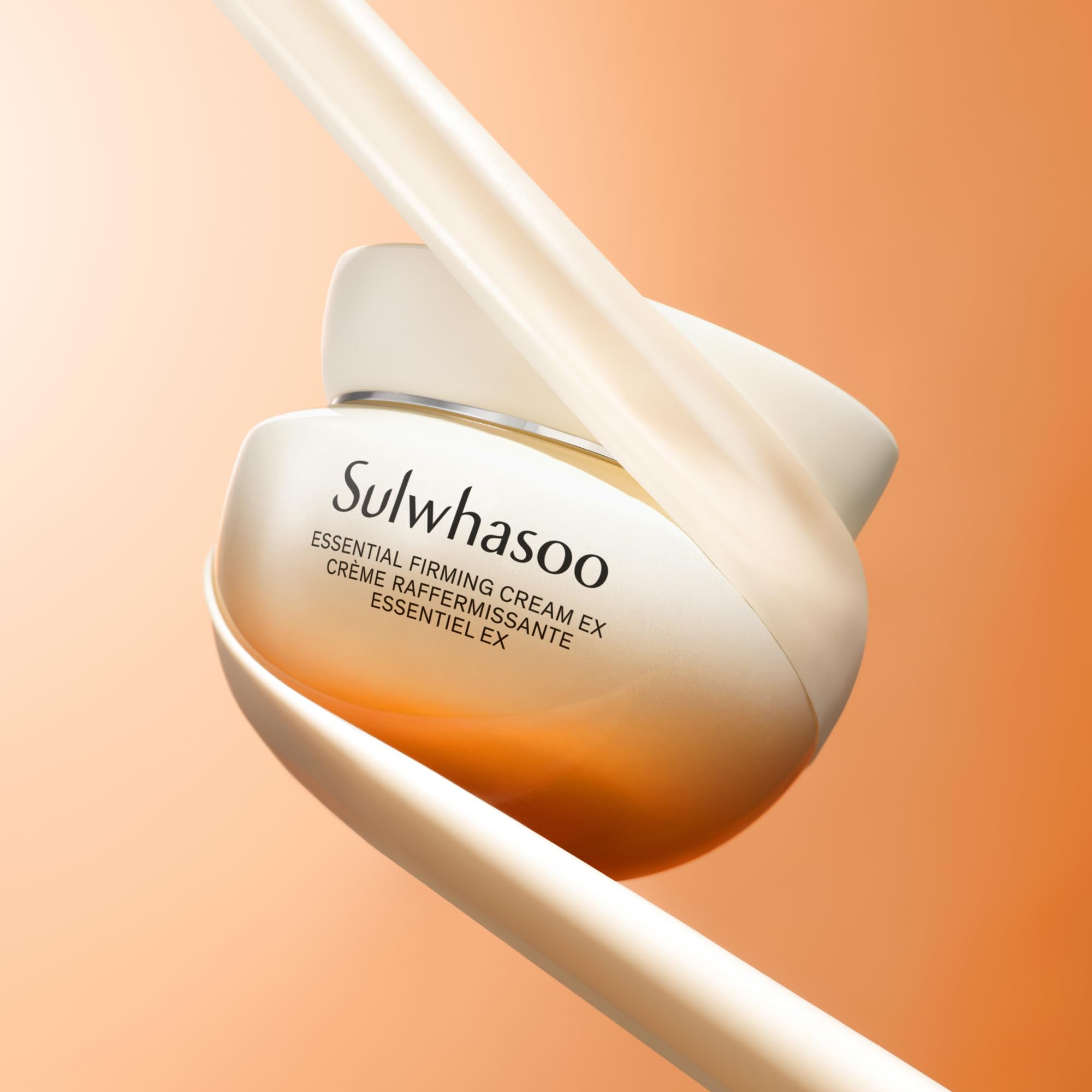 Sulwhasoo jar beside First Care serum showing complementary layering for better results