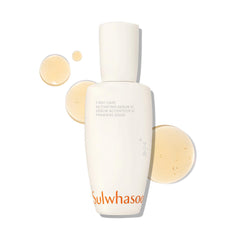 Sulwhasoo product front bottle showing sleek design and radiance boost