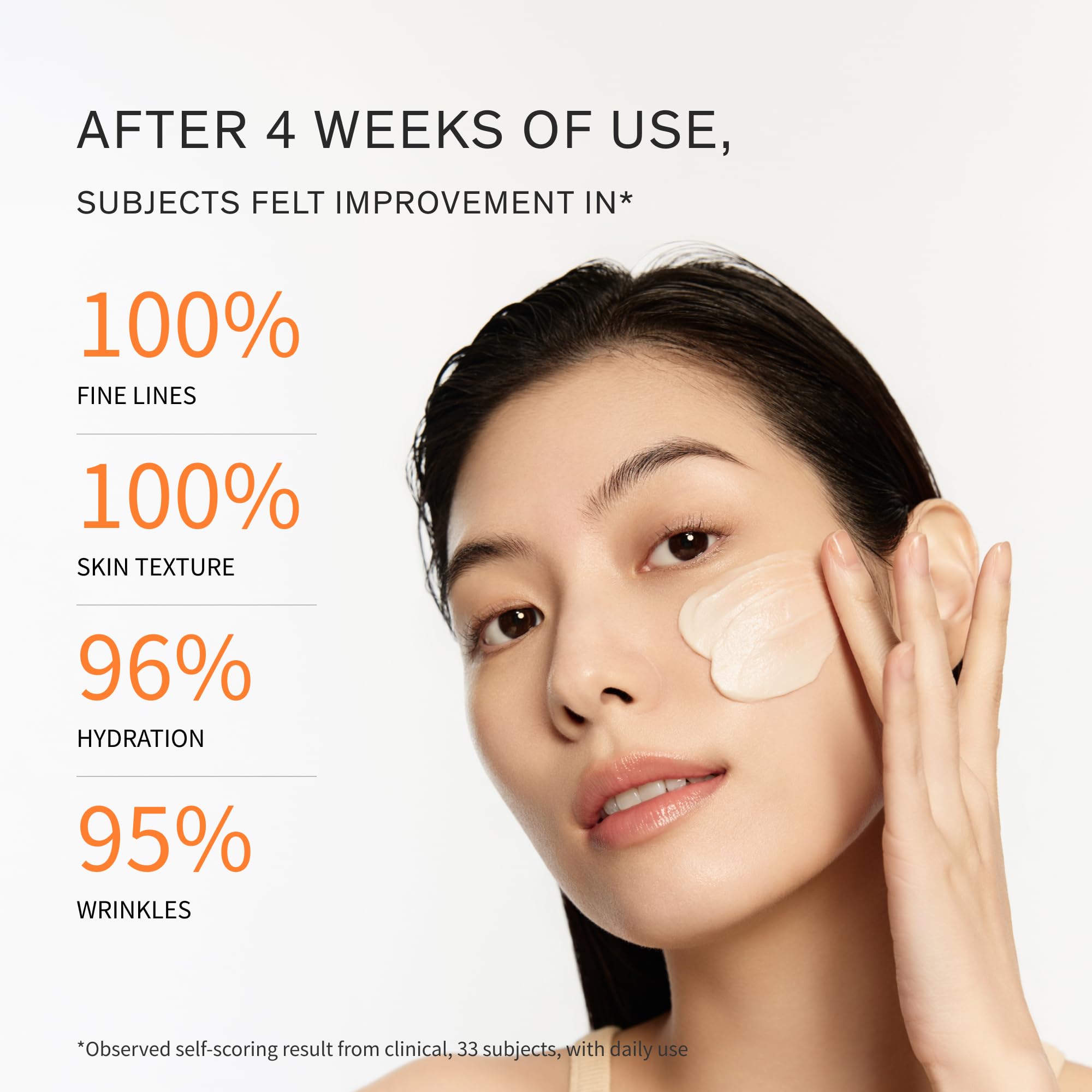 Sulwhasoo open jar with product on fingers, illustrates easy scoopability and nourishing feel
