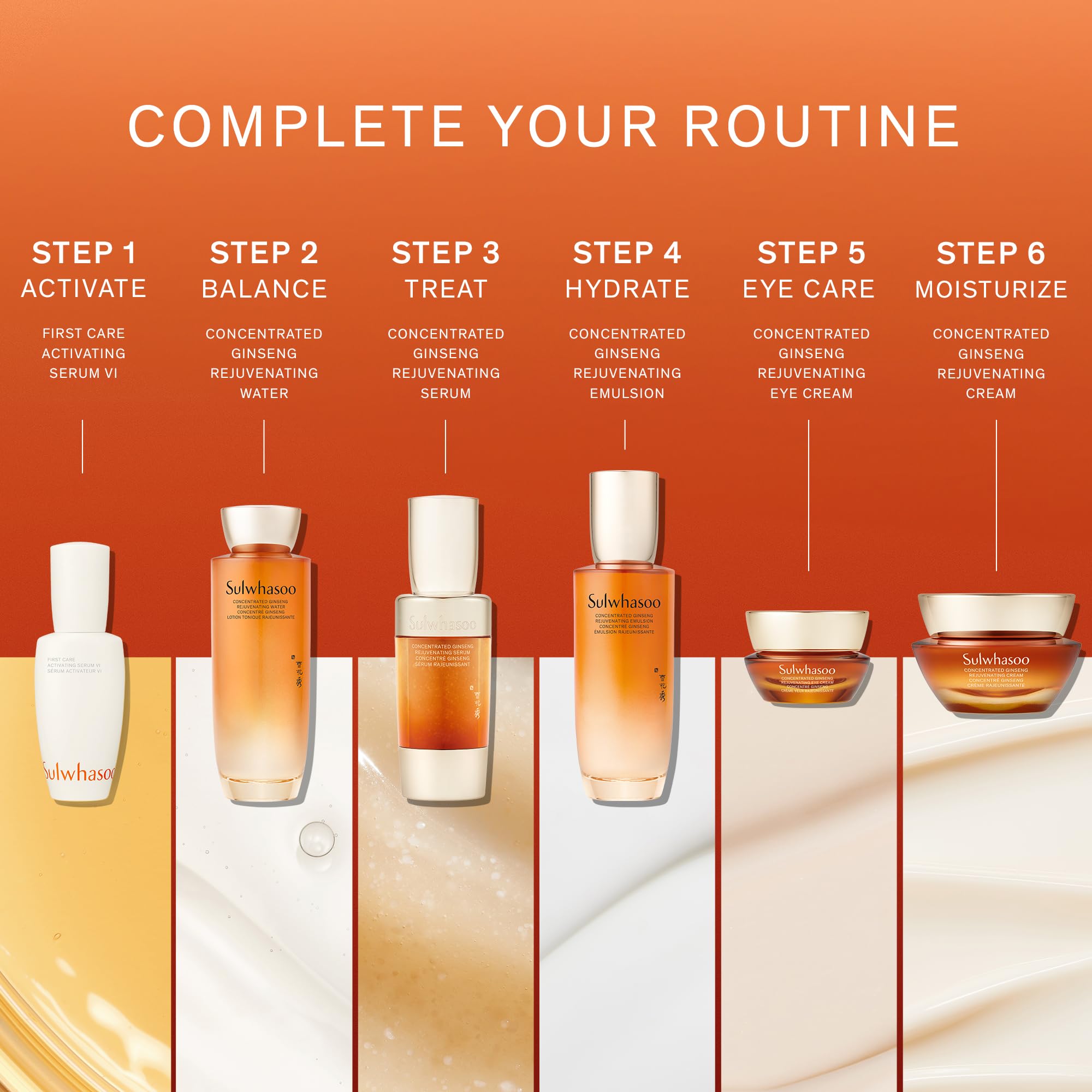 Sulwhasoo on bathroom shelf in lifestyle scene conveying daily routine and radiant skin benefit