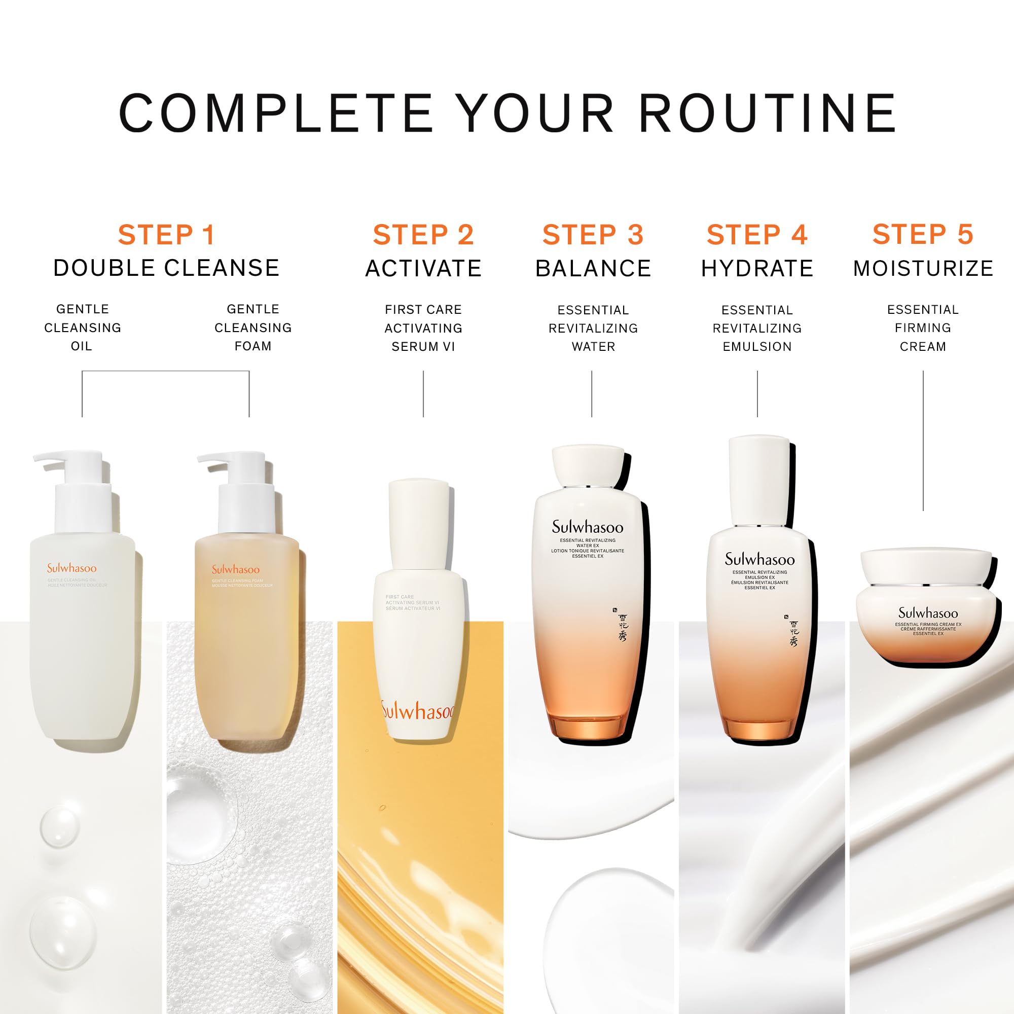 Sulwhasoo lifestyle bathroom vanity scene suggesting daily skincare ritual