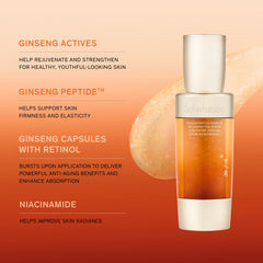 Sulwhasoo clear serum drop texture highlighting hydrating hyaluronic benefit