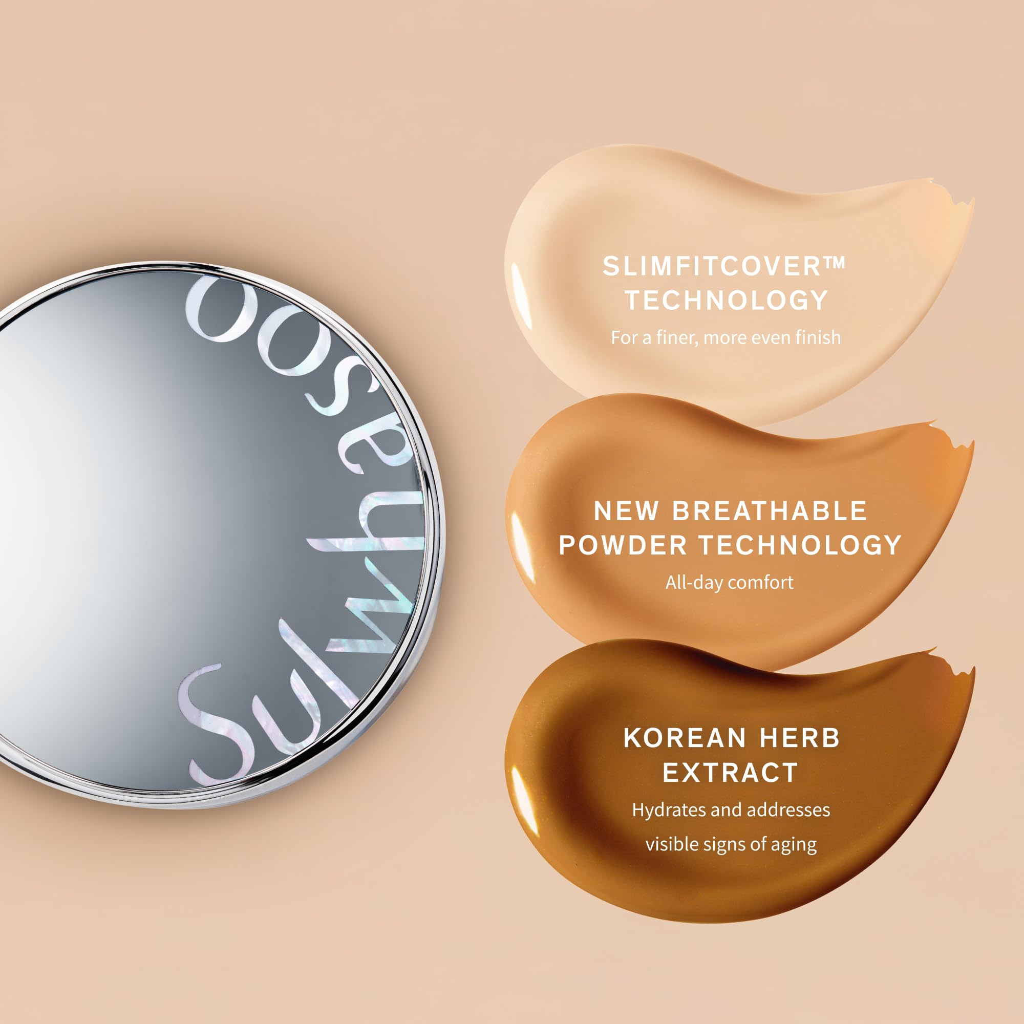 Sulwhasoo Water Drop Puff detailed view offering even application