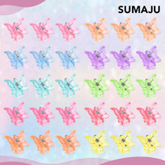 SUMAJU braid detail with clips adding colorful accents and hold