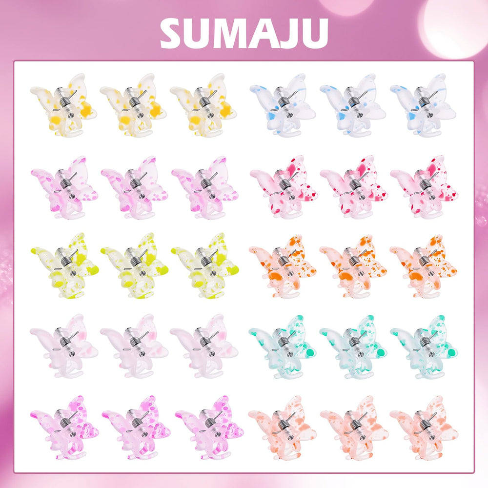 SUMAJU color array flatlay of ten shades, mix-and-match styling options