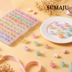 SUMAJU in-hand scale view, small 0.6-inch clips for precise styling