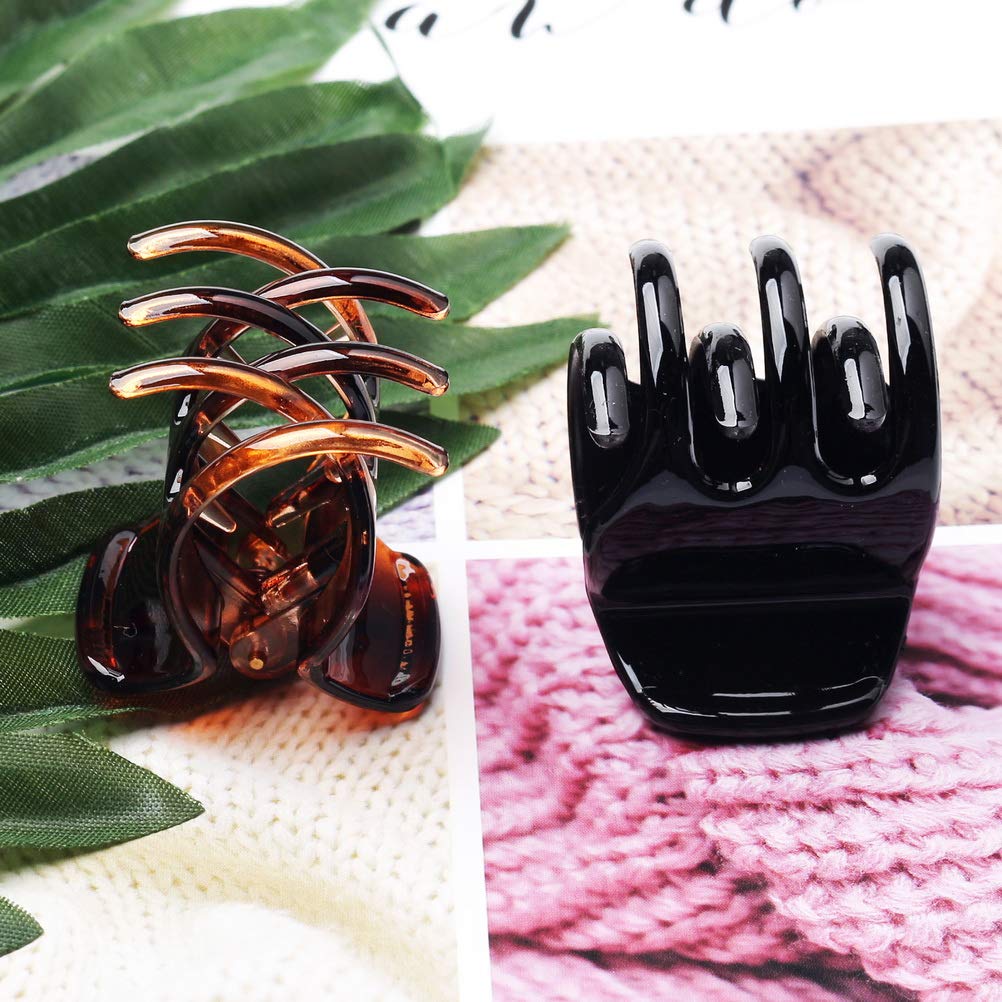 SUMAJU clip securing a casual updo demonstrating quick styling convenience benefit
