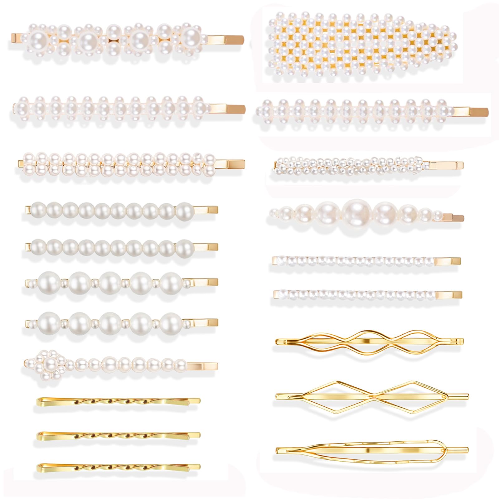 SUMAJU clip set spread showing variety and easy styling options