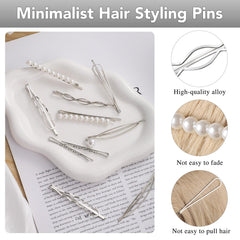 SUMAJU ellipse and smooth clips grouped to show variety and minimalist elegance