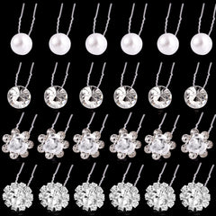 SUMAJU front packaging display showing full 40-piece bridal set and styles, elegant presentation benefit