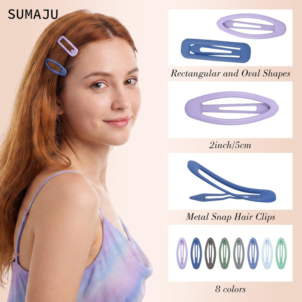 SUMAJU oval clip detail showing curved shape for comfortable hold