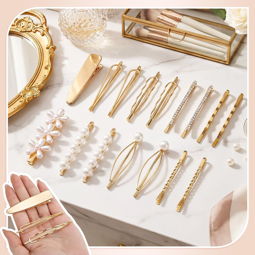 SUMAJU pins used in bun hairstyle demonstrating hold and shine