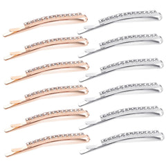 SUMAJU bobby pins next to ruler showing 2.36-inch length and clear sizing benefit