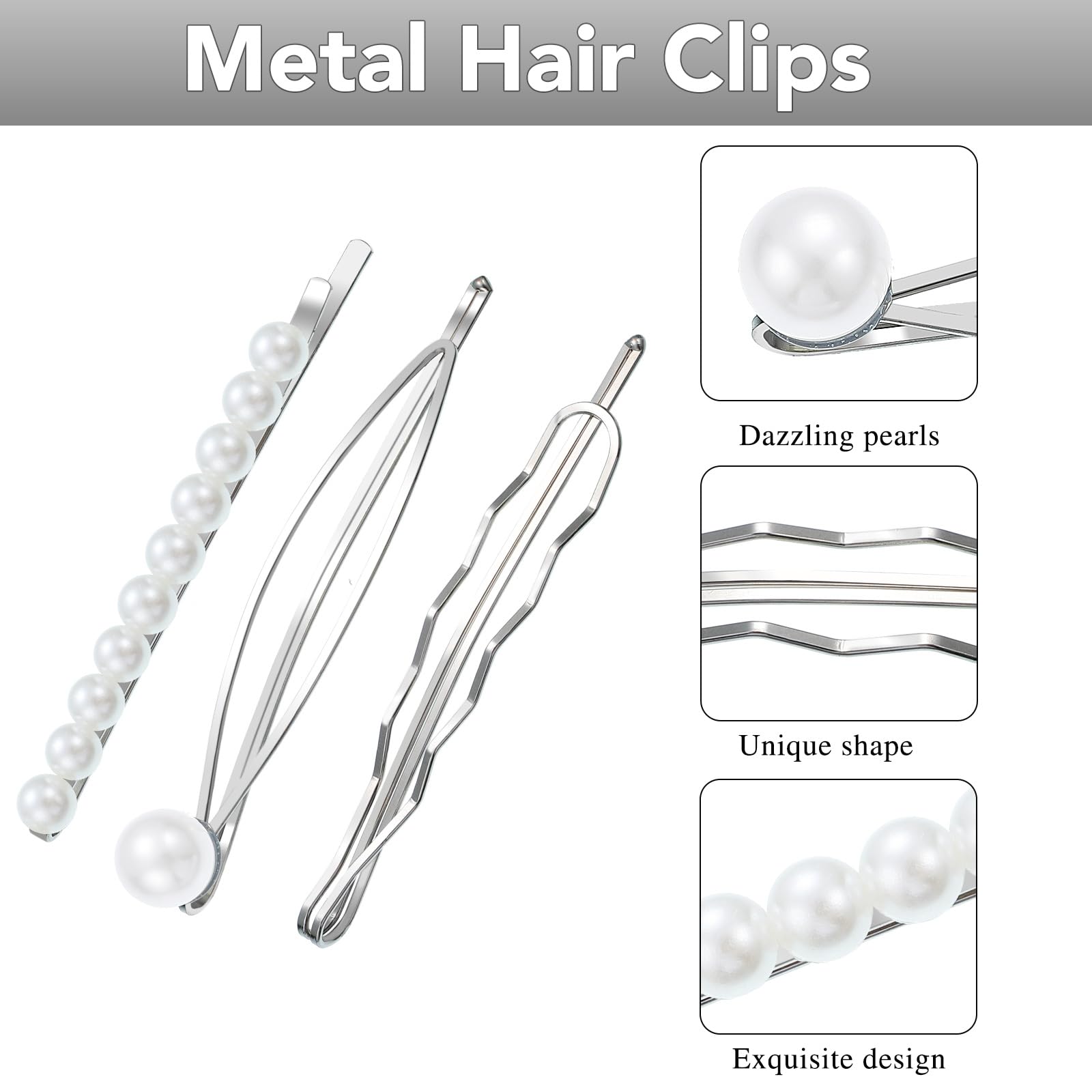 SUMAJU triangular clips arranged to show sharp geometric accents and secure hold