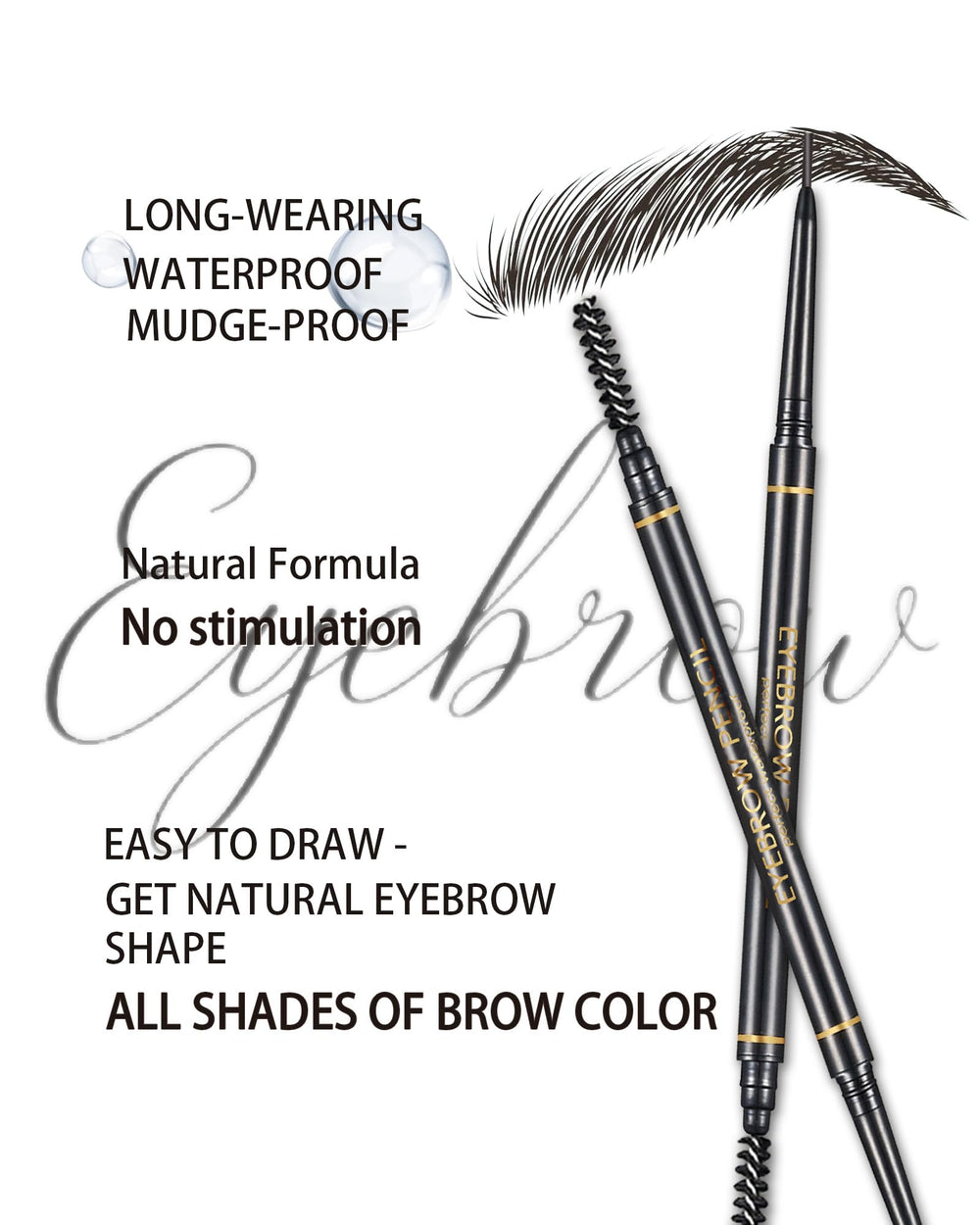 SUMEITANG slim brow razor detail, trims stray hairs for polished arches