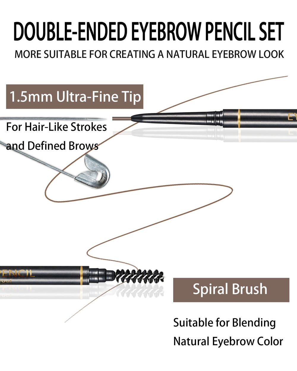 SUMEITANG close-up of 1.5mm pencil tip showing fine stroke precision
