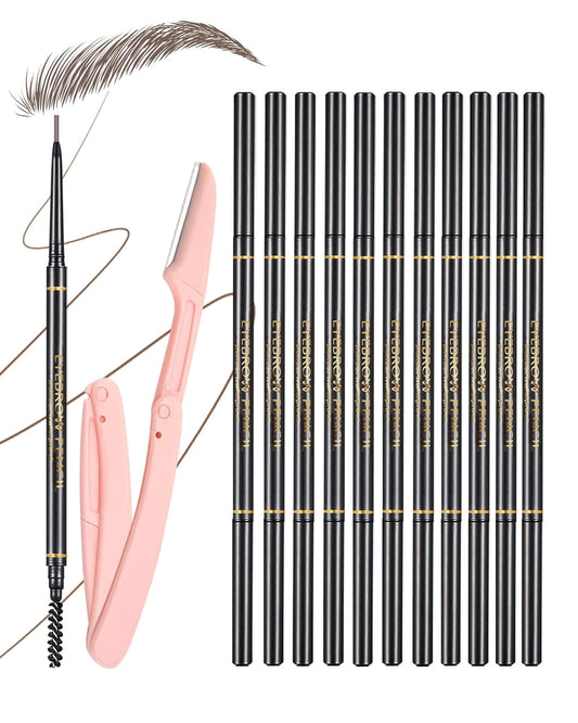 SUMEITANG front packaging showing 12 pencils and razors for easy restocking