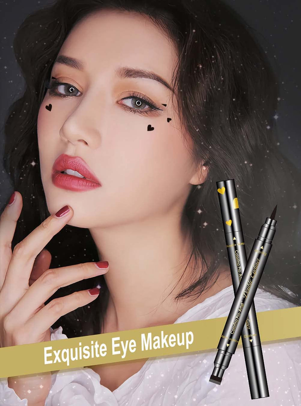 SUMEITANG model stamping a star shape near outer corner for fast decorative accents