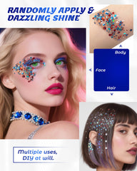 SUMEITANG child having glitter applied safely by adult for family-friendly celebration