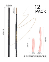 SUMEITANG applied on model brows showing natural, defined arches for all-day wear