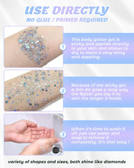 SUMEITANG blended shades swatch showing ombré mixing possibilities