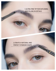 SUMEITANG spoolie and eyebrow razor detail for grooming and clean lines