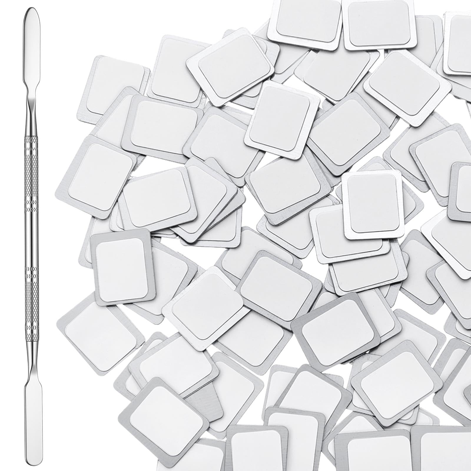 Sumind front packaging showing 100 metal stickers and spatula for neat palettes