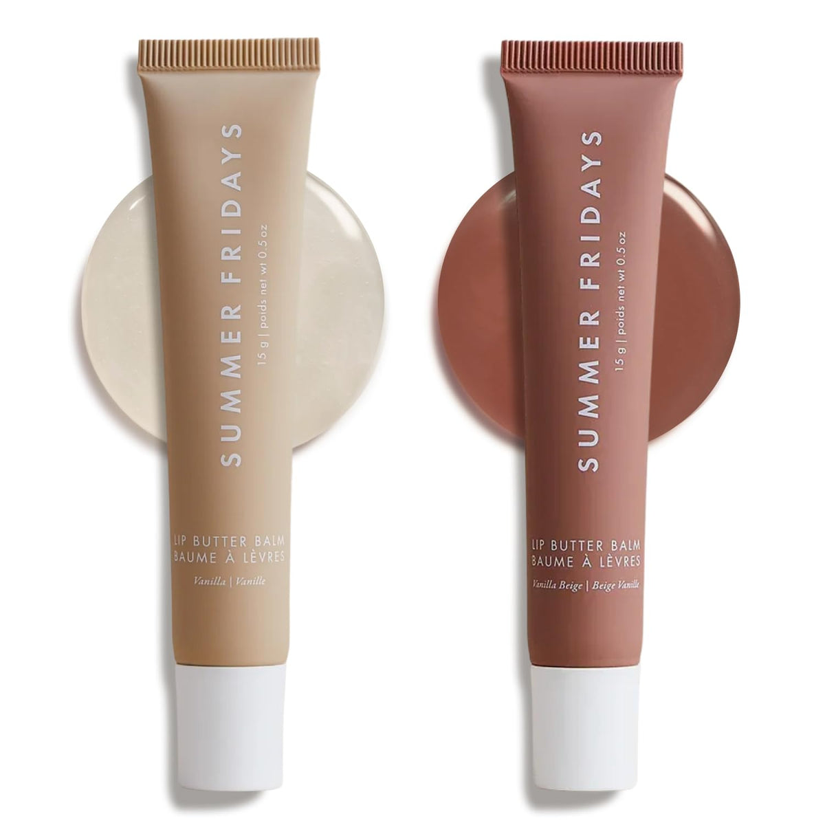 Summer Fridays front packaging showing both balms and gift-ready presentation