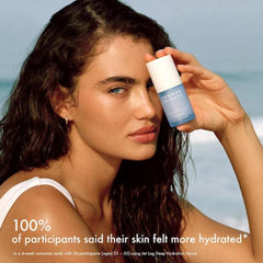 Summer Fridays bottle next to moisturizer showing layering and routine compatibility