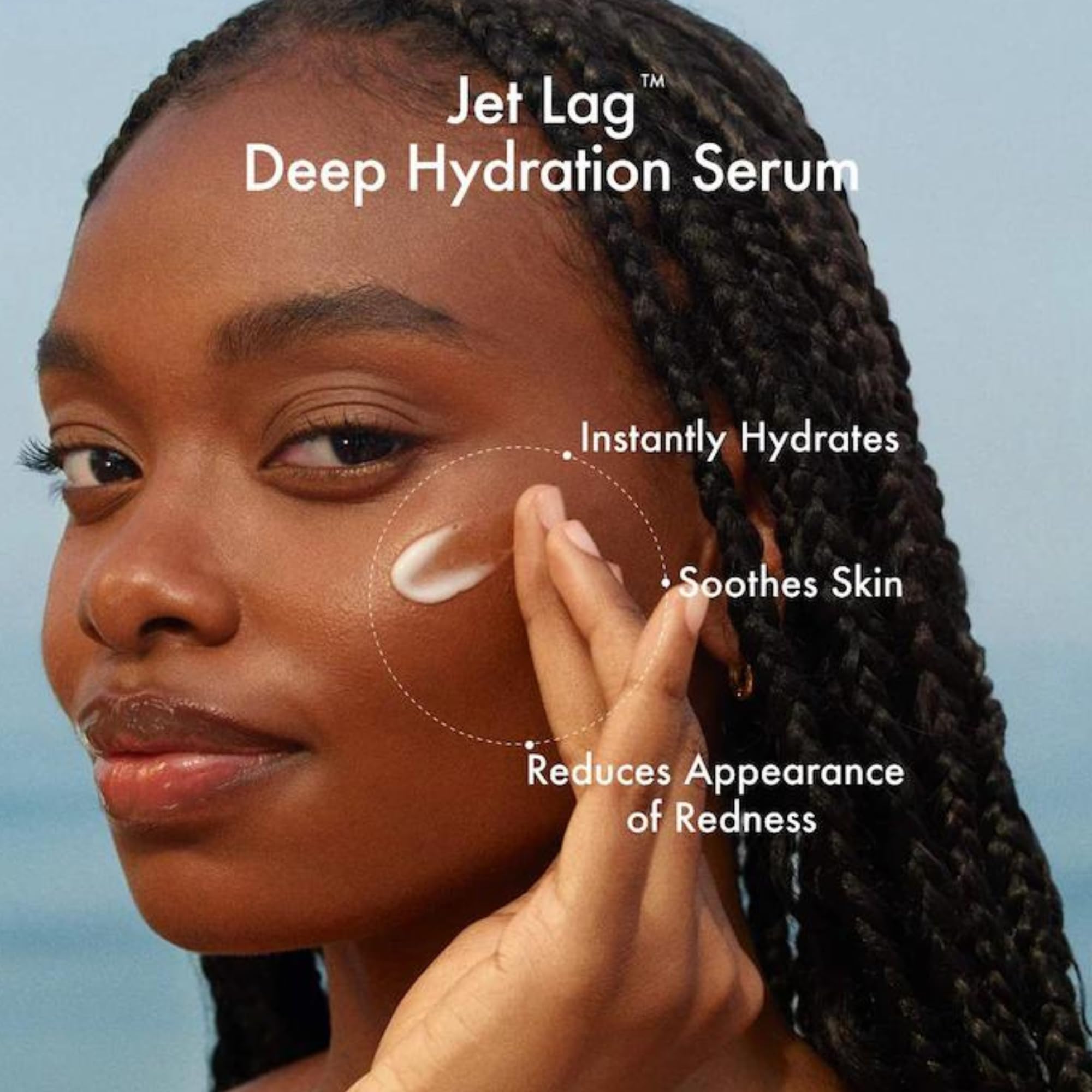 Summer Fridays jelly texture close-up highlighting lightweight, fast-absorbing hydration