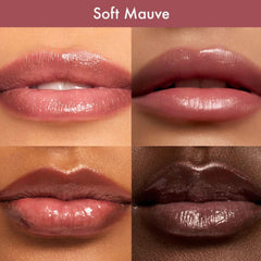 Summer Fridays lip oil tubes near a makeup bag for quick touch-up convenience