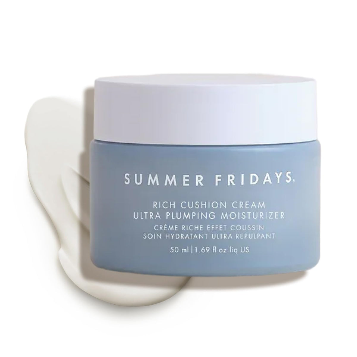 Summer Fridays front packaging showing jar and label with premium look
