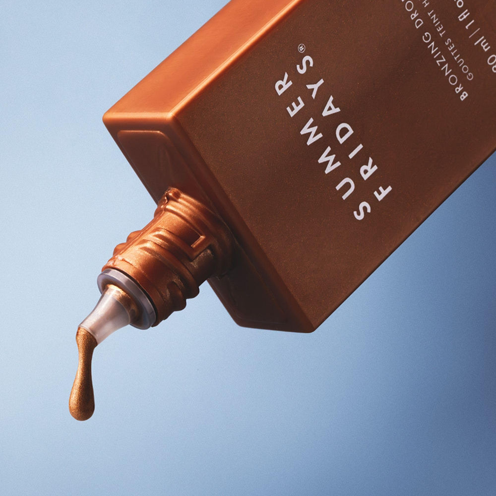 Summer Fridays texture on skin showing blendable drop and hydrated finish